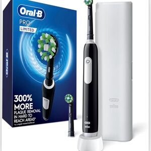 NWT Oral-B Pro Limited Rechargeable Toothbrush Black